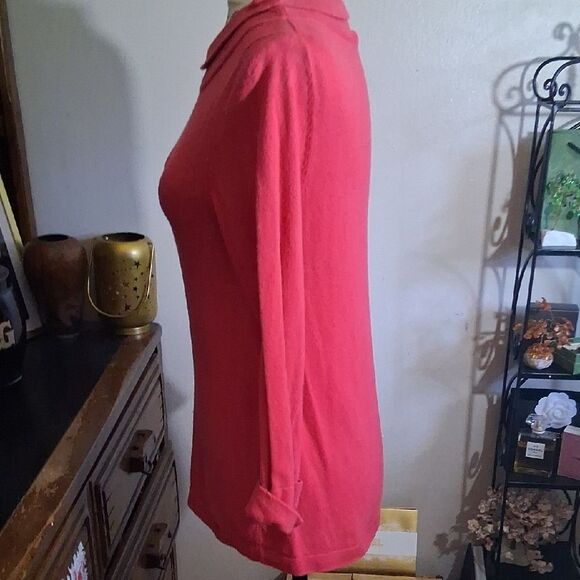 Boden Womens Dark Pink Long Sleeve Top Size US 6 - Picture 6 of 7